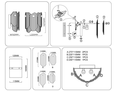 Бра High Light LH31257