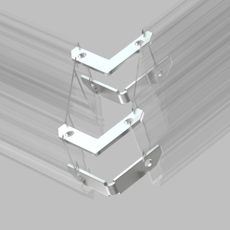 Соединитель для шинопровода Denkirs TR2027-AL