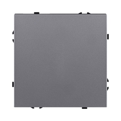 Выключатель 1-клавишный перекрестный 10А/250В, серый Kollinger Eclipse EC-003GY