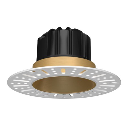 Влагозащищенный светильник ITALLINE IT02-028 gold 3000K