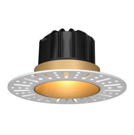 Влагозащищенный светильник ITALLINE IT02-028 gold 3000K