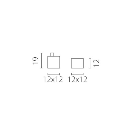 Заглушка профиля Lightstar 441017