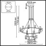 Подвесная люстра Defance 7143/110L