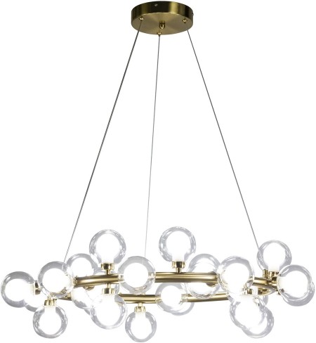 Подвесная люстра  AM470 D500 POLISHED GOLD