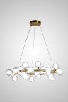 Подвесная люстра  AM470 D500 POLISHED GOLD