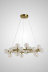Подвесная люстра  AM470 D500 POLISHED GOLD