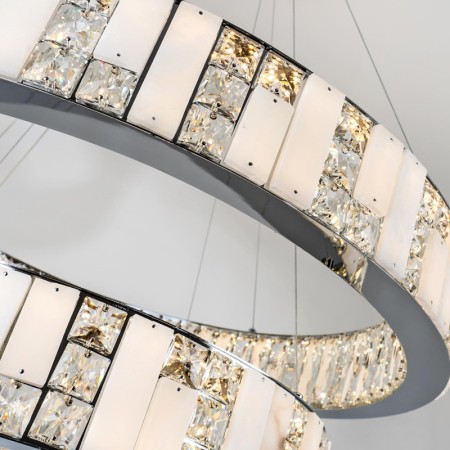 Каскадная люстра MODELUX ML.6985.800.600P CR