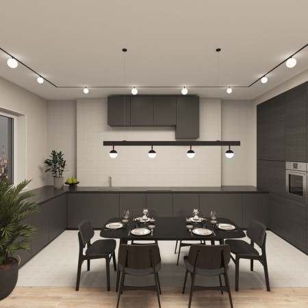 Светильник на шине Denkirs DK8050-BK