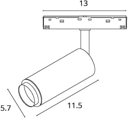 Трековый светильник Optima A7276PL-1WH