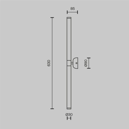 Бра Axis MOD106WL-L16G3K
