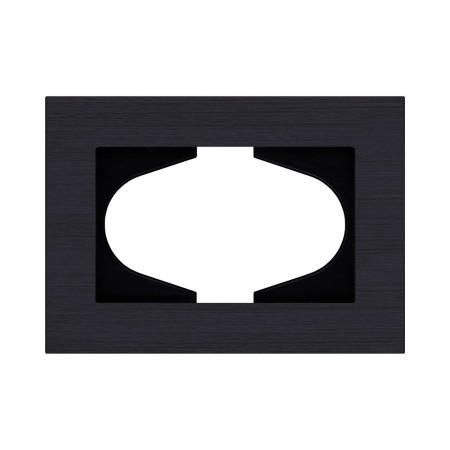 Рамка для двойной розетки, черный Kollinger Reflex AL RA120BK
