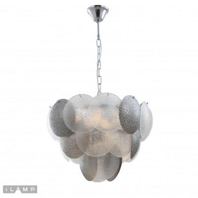 Подвесная люстра iLamp 15617-9 CR+MULT