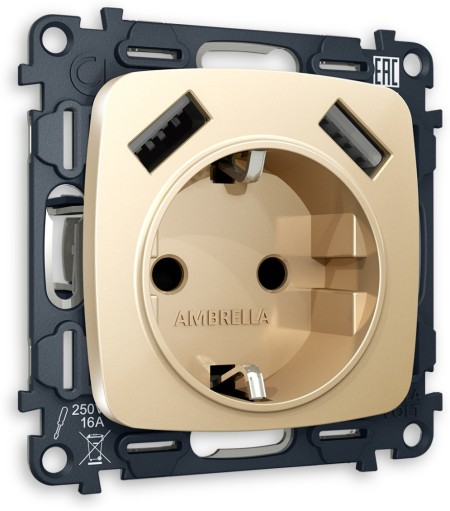 Розетка QUANT MO609010