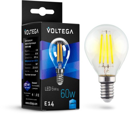 Лампочка светодиодная Globe 6W 7022