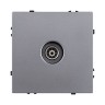 Розетка спутниковая SAT, серый Kollinger Eclipse EC-021GY