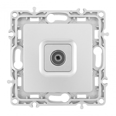 Розетка Arte Milano 217.43-1.silver