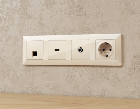 Розетка Ambrella Volt MA312005