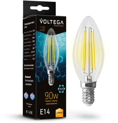 Лампочка светодиодная Candle 9W Graphene 7218