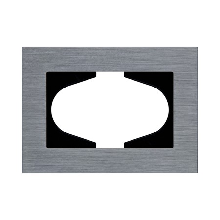 Рамка для двойной розетки, серый Kollinger Reflex AL RA120GY
